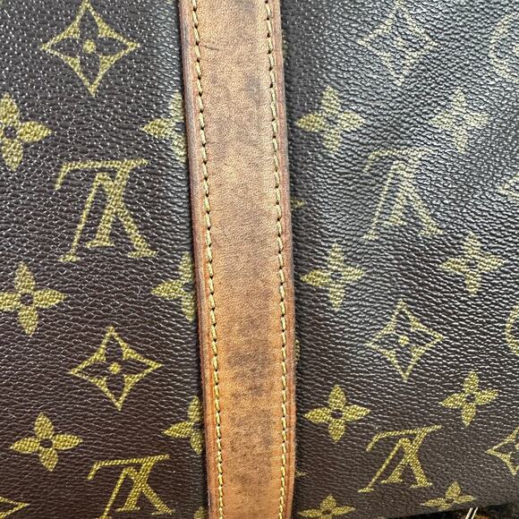 Louis Vuitton Vintage Monogram Sac Souple 45 Duffle Bag Boston Travel - Picture 13 of 16